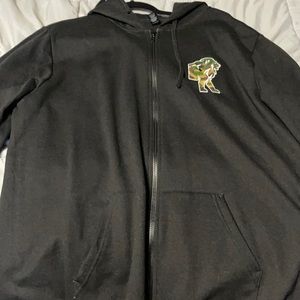 Zip up hoodie